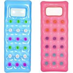 Bestway - 43040 Solar Luftmatratze Duo Pack - mit Sichtfenster 188 x 71 cm - Blau und Pink