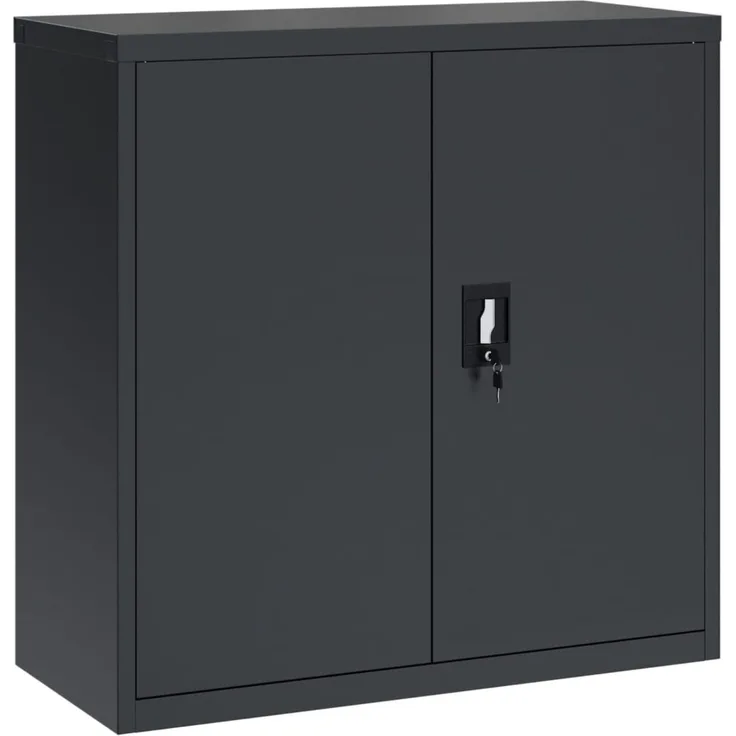 vidaXL Aktenschrank Anthrazit 90x40x90 cm Stahl 339731