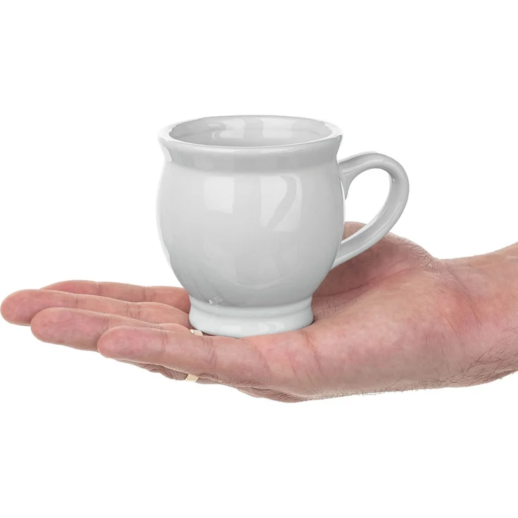 KADAX Steinzeugbecher für Glühwein, 250 ml, Weiß – Bild 3
