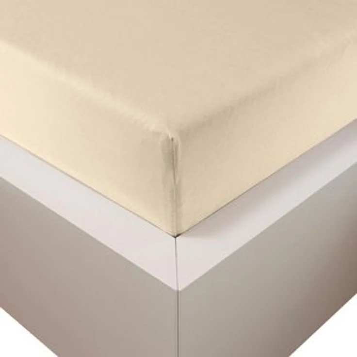 Traumschloss Spannbettlaken Premium Plus, Jersey, Gummizug: rundum, (1 Stück), 260g/m², 47,5% Mako Baumwolle, 47,5% Lyocell, 5% Elasthan – Bild 6