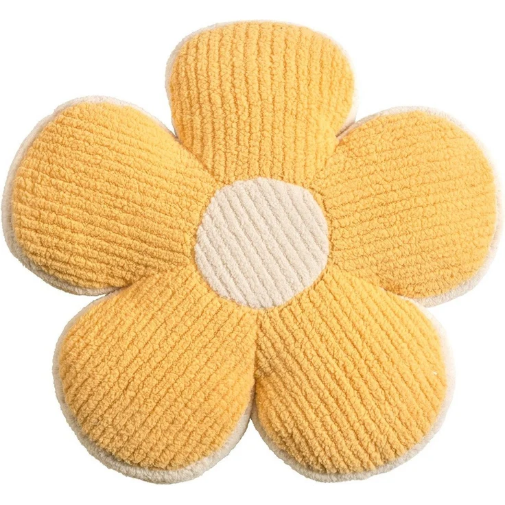 Magma Heimtex Dekokissen gefüllte Blume 'Bonny' 43 x 43 cm, Formkissen Blume – Bild 3