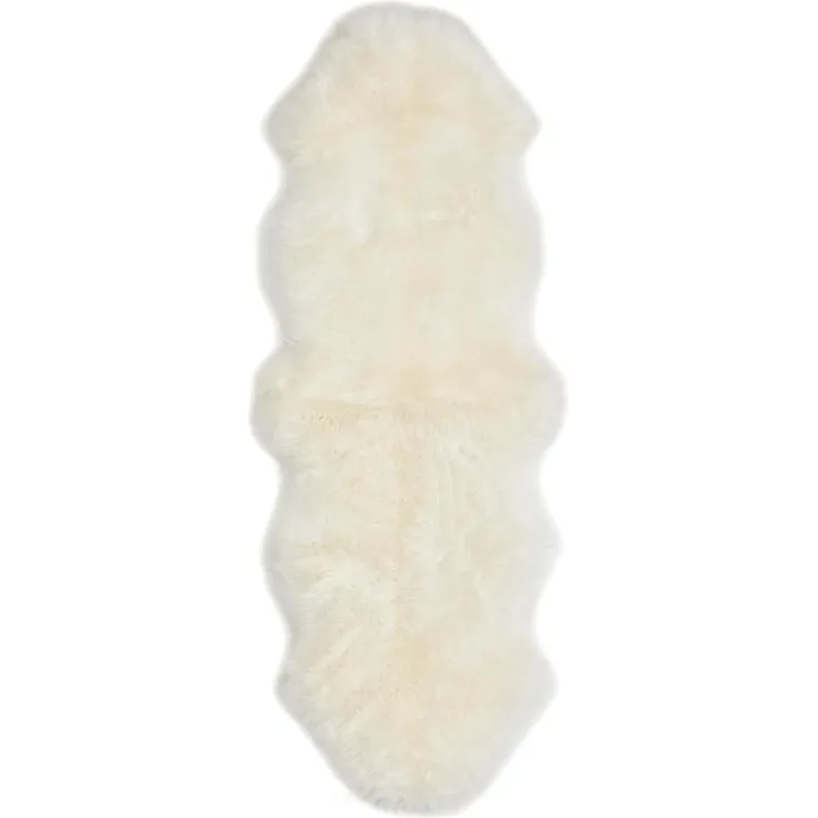 LUXOR living Fellteppich Schaffell Namika, fellförmig, Höhe: 50 mm, echtes Lammfell, weich & flauschig, große Farbauswahl, in 2 Größen
