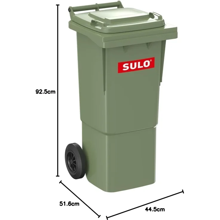 SULO Mülltrennsystem Müllgrossbehälter Fahrbar 60L grün – Bild 5