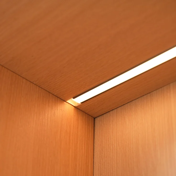 ZUBALIYA Multifunktionsschrank 110,5×35×160cm-Vitrine mit Glastür und LED, Seitenauszug, Rollschrank - Hochschrank im modernen Stil, Vitrine,Esszimmerschrank,Bücherregal, Badezimmerschrä – Bild 15