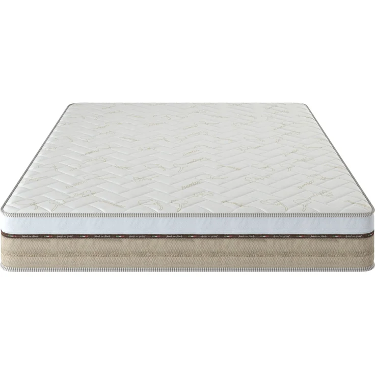 Dmora Doppelmatratze Cutler, Produkt aus Memory-Schaum, Schlafzimmermatratze, Schlafunterstützung, Made in Italy, 180x200 h25 cm, Weiß – Bild 5