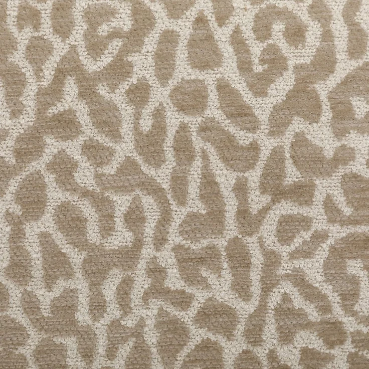 Bronx71 Hocker Fenna taupe Leo-Print – Bild 7