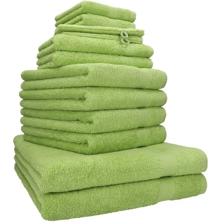 Betz Handtuch Premium Handtuch-Set Handtücher 12-tlg –hohe Grammatur, 100% Baumwolle (Set, 12-St), Duschtücher, Handtücher, Gästetücher & Waschhandschuhe – Bild 5