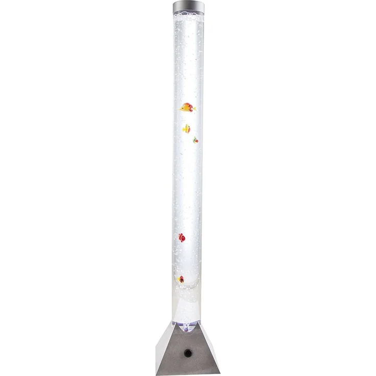 LED Deko Stehleuchte, Wassersäule, Deko-Fische, Höhe 120 cm – Bild 6