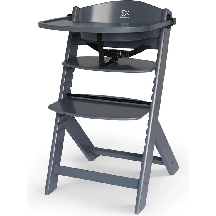 Kinderkraft 'Enock' Hochstuhl, Grey - Grau
