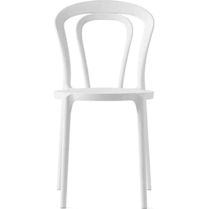 Connubia, 2 Stühle CAFFÉ Polypropylen Weiss Optik MATT – Bild 4
