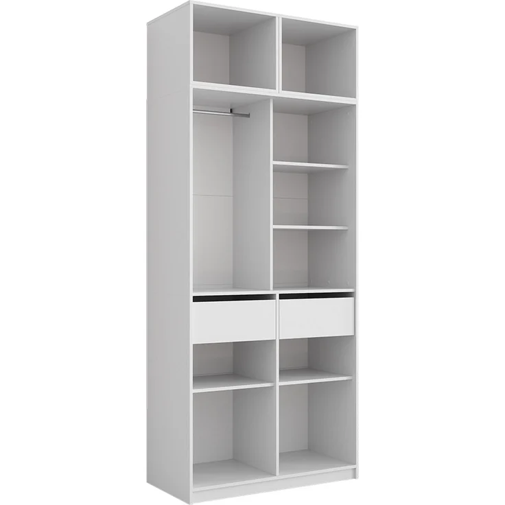 Kleiderschrank Elmo Weiß 50 x 40 cm 3er Set Vicco – Bild 1