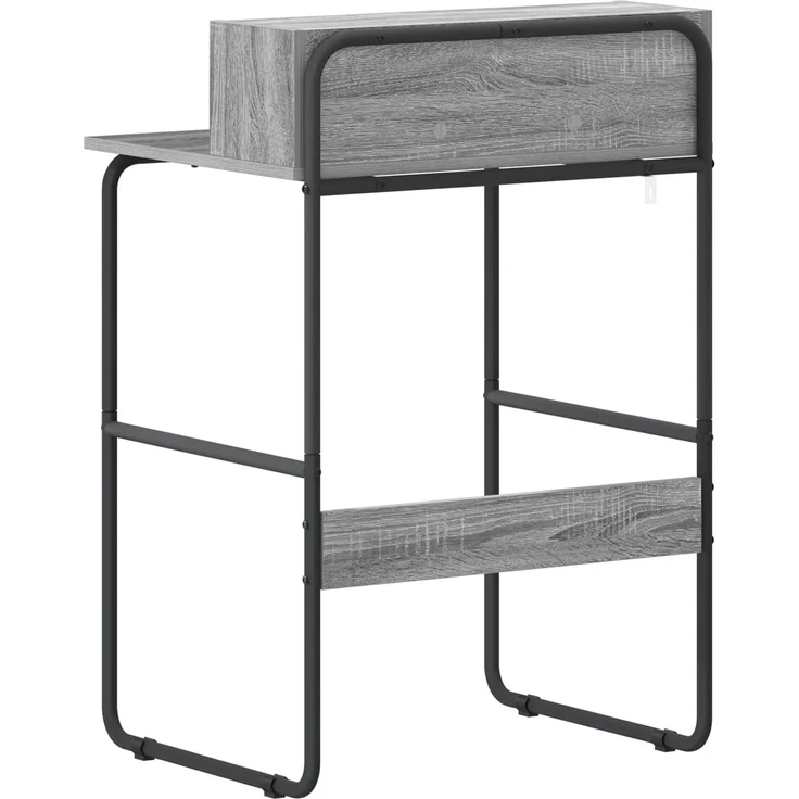 vidaXL Schreibtisch mit Stauraum Sonoma-Grau 60 x 50 x 91 cm 8008017 – Bild 5