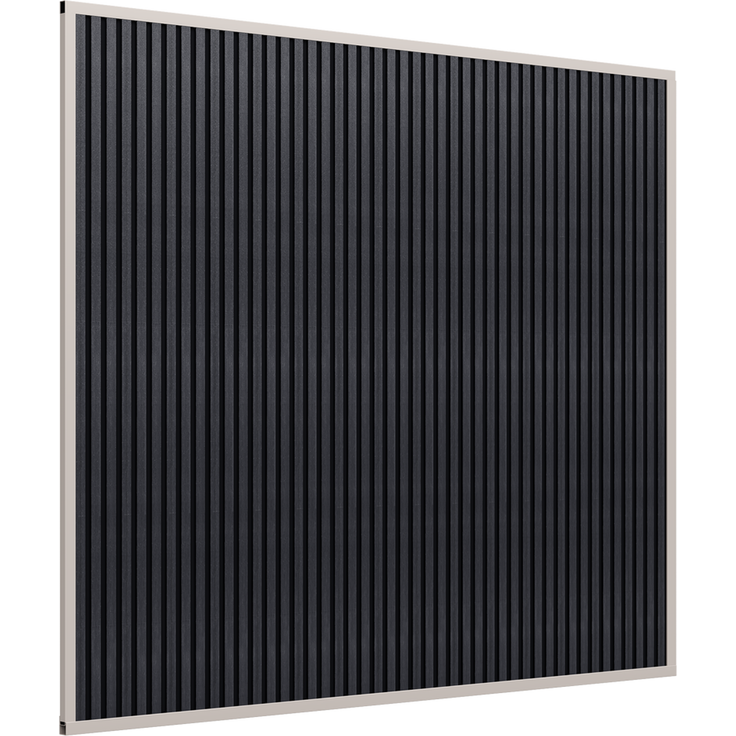 Weide WPC Sichtschutzwand anthrazit für Pergola – Bild 2