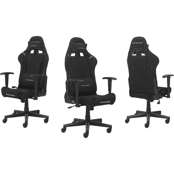 DXRacer PRINCE L Gamingstuhl - PU / Schwarz-Weiss – Bild 17