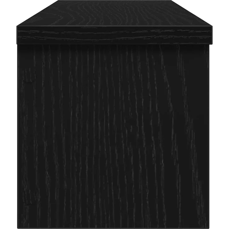 vidaXL Küchenregal Stapelbar Schwarz 60x15x16 cm Holzwerkstoff 860501 – Bild 3