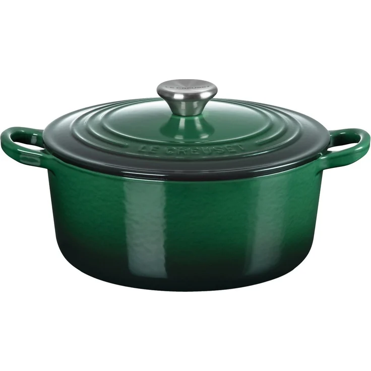 LE CREUSET Bräter Bräter Tradition rund juniper 22cm, Emailliertes Gusseisen – Bild 5