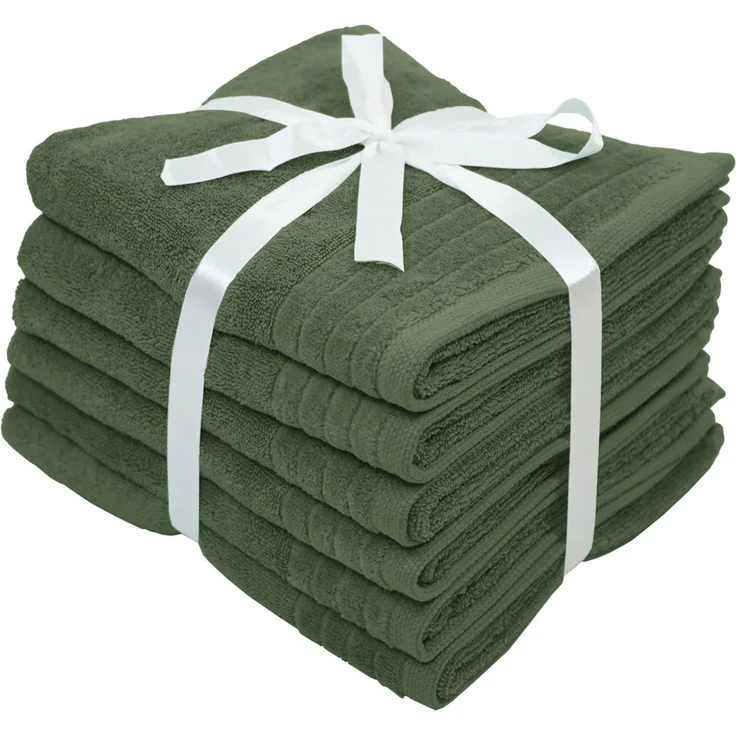 OTTO home Handtücher Sanremo Premium, Premium Handtücher, 600 gr/m², 40x70cm, Frottier (Set, 6-St), mit Bordüre, flauschig & weich, dicke Qualität, 5 Jahre Garantie – Bild 2