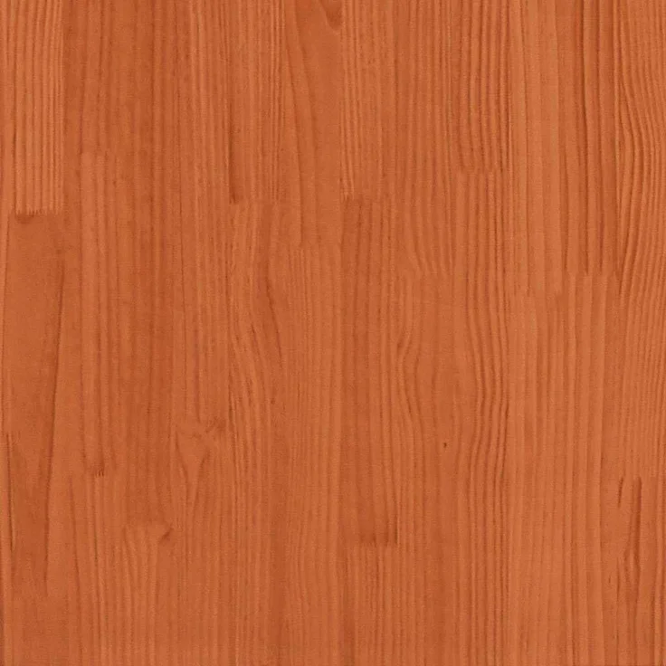 vidaXL Tischplatte Rund Wachsbraun Ø80x2,5 cm Massivholz Kiefer 847129 – Bild 7