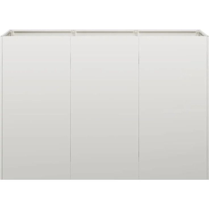 vidaXL Pflanzkübel 120x40x80 cm Edelstahl 860721 – Bild 3