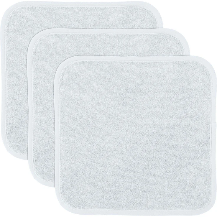 Erwin Müller Seiftuch Abschminktuch 3er-Pack, Microfaser (3-St), Microfaser Uni – Bild 5