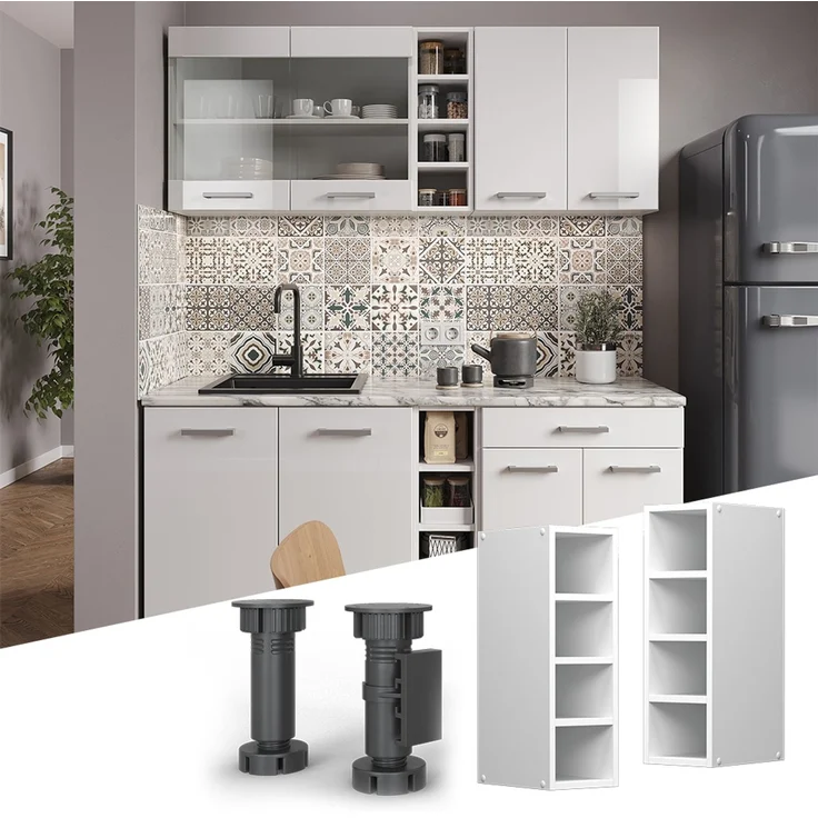 Hängeschrank R-Line Weiß 20 cm Vicco – Bild 2