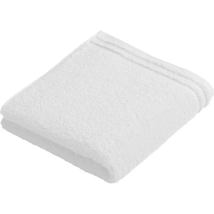 Vossen Handtücher Calypso Feeling|Seiftuch 30x30 cm| weiss