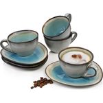 SÄNGER Kaffeetassen Set Capri 8 teilig für 4 Personen