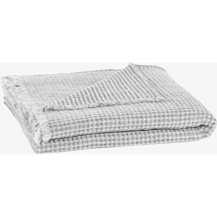Lafuma Decke SELENE PLAID XXL Grau 150 x 200 kuschelig – Bild 2