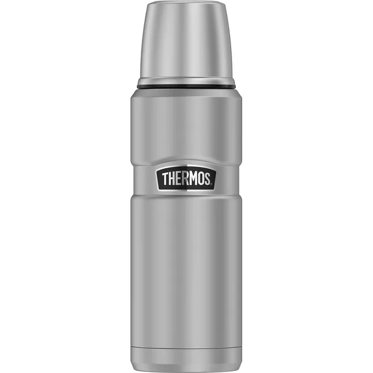 Thermos 4003. 205. 047 Isolierflasche Stainless King, 0,47 L, Edelstahl mattiert