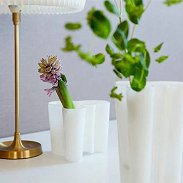 iittala Alvar Aalto Collection Vase 95 mm opalweiss – Bild 4