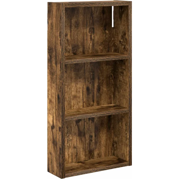 vidaXL Badezimmer-Wandschrank Geräucherte Eiche 30 x 10 x 60,5 cm 889323 – Bild 2