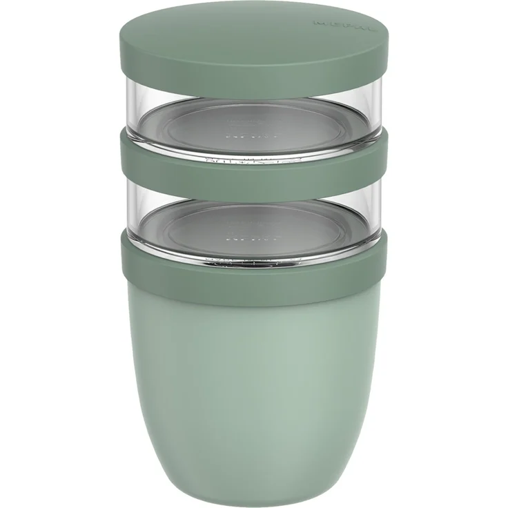 Mepal Ellipse Lunchpot 500 ml + 2x200 ml - Nordic Sage – Bild 1
