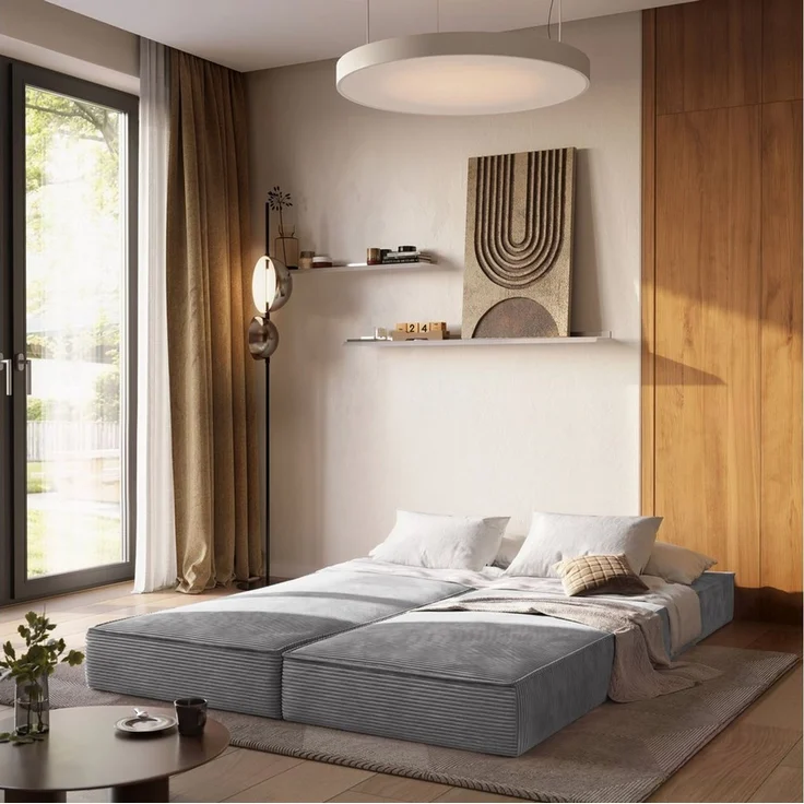 Masseno Ecksofa NOTIA modulares Boneless Sofa mit Schlaffunktion – Bild 4