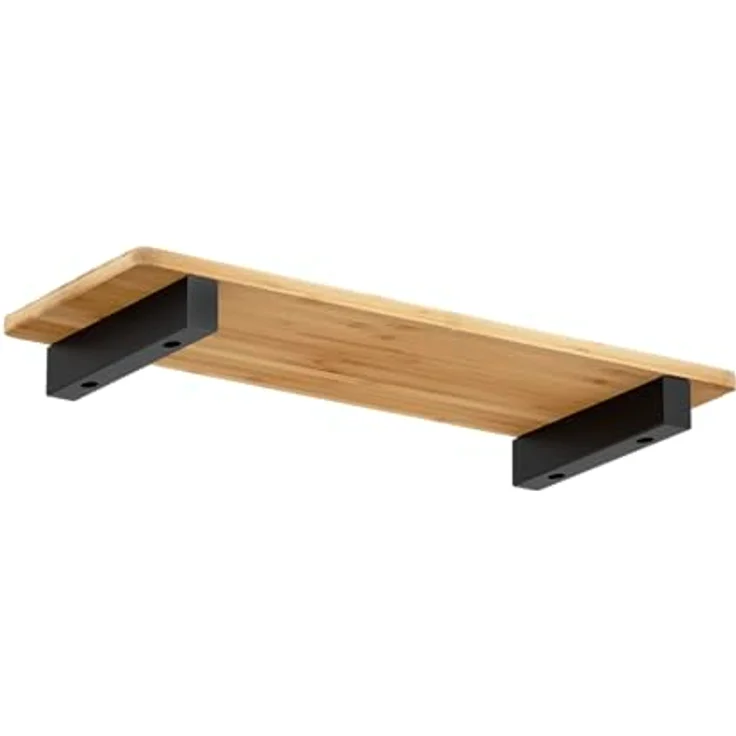 Alberts Regalträger, Schwarz, Metall, 4x6x30 cm, für Wandregale im Wohnzimmer – Bild 3