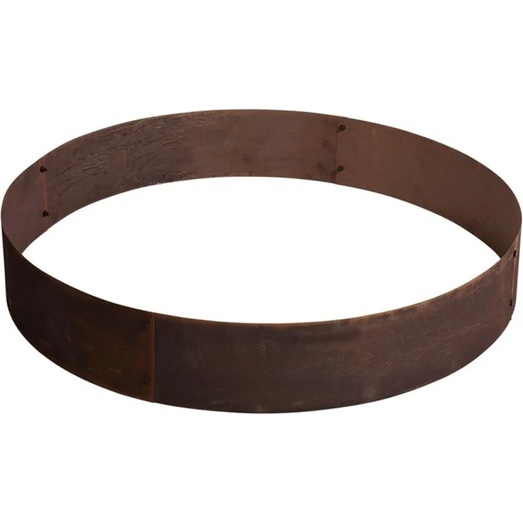 Pflanzring Metallring Stahl Hochbeet 120 cm Pflanzgefäß Pflanzkübel Rost Ring – Bild 3