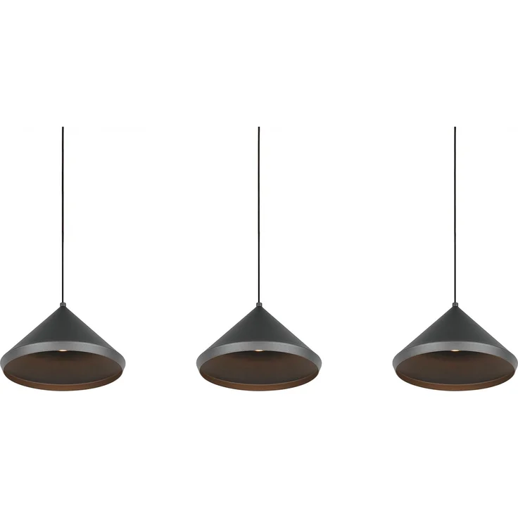 Trio LED-Pendelleuchte Laguna 200 x 70 cm warmweiß-neutralweiß schwarz – Bild 8