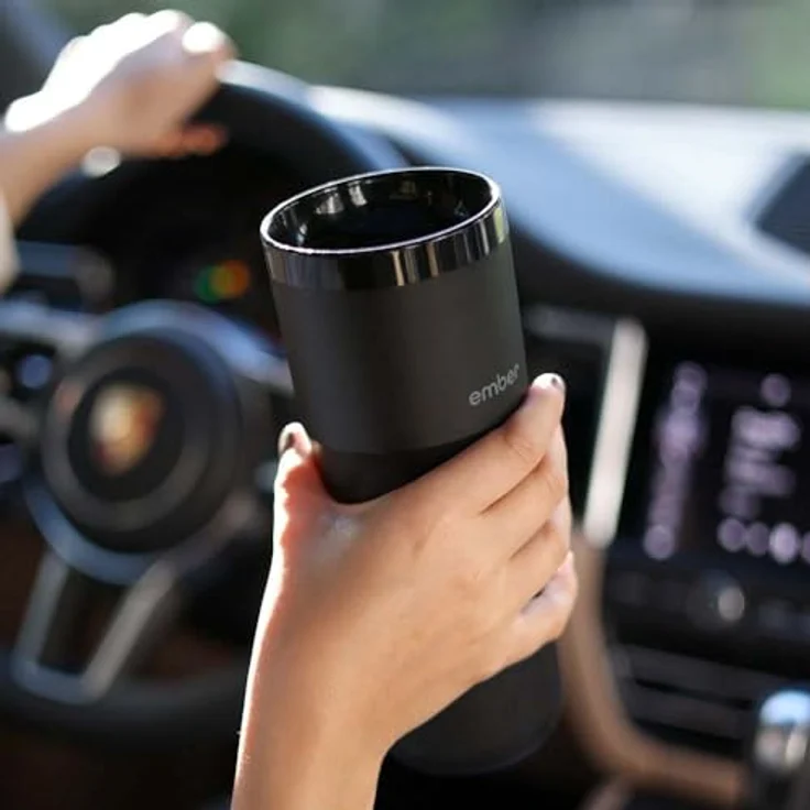 Ember Smart Travel Mug 2+ mit Temperatureinstellung und Apple-Funktion – 355 ml, schwarz – Bild 2