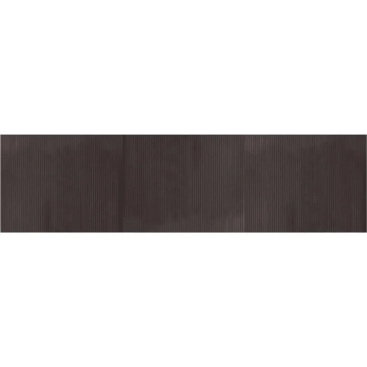 vidaXL Teppich Rechteckig Dunkelbraun 80x300 cm Bambus 376785 – Bild 2