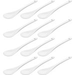 Wellgro Esslöffel Eierlöffel Porzellan (12 Stück)