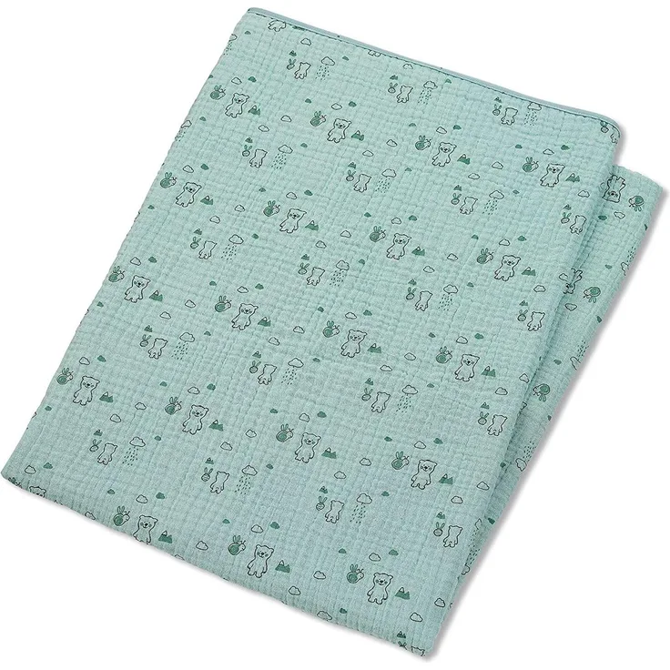 Sterntaler Schmusedecke Musselin 120x120 cm Bär Ben 9092072