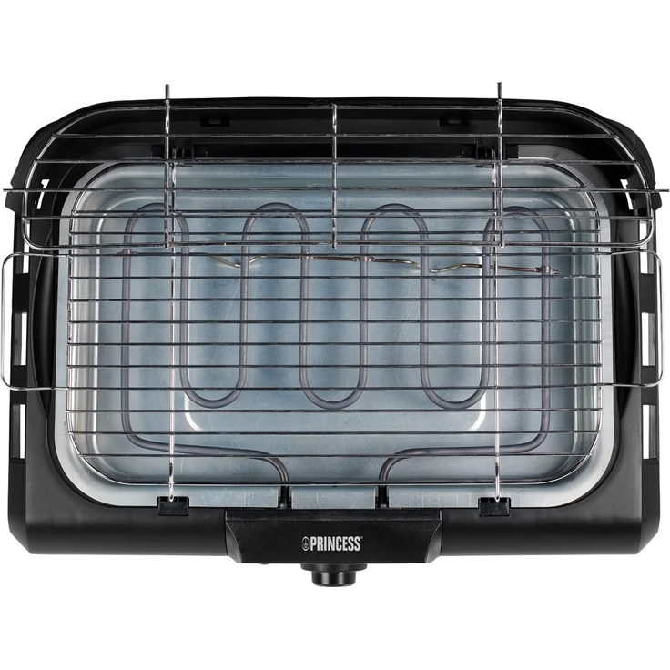 2in1 Standgrill & Tischgrill mit Grillzange 40x25cm, 2200Watt – Bild 6