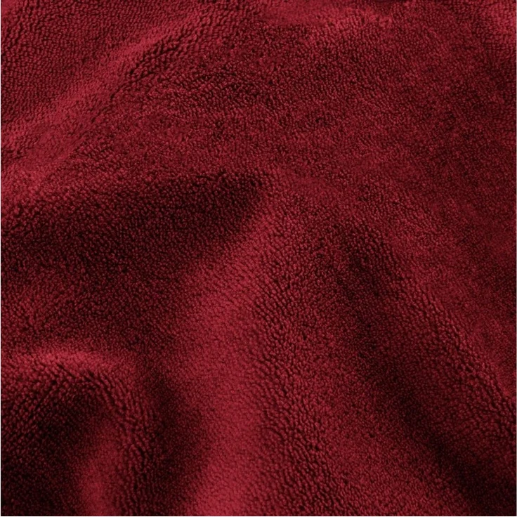 aqua-textil Bettwäsche Feelwell Bettgarnitur Thermo Fleece Flausch 135x200 cm bordeaux, Coral-Fleece, Mikrofaser, 2 teilig – Bild 3