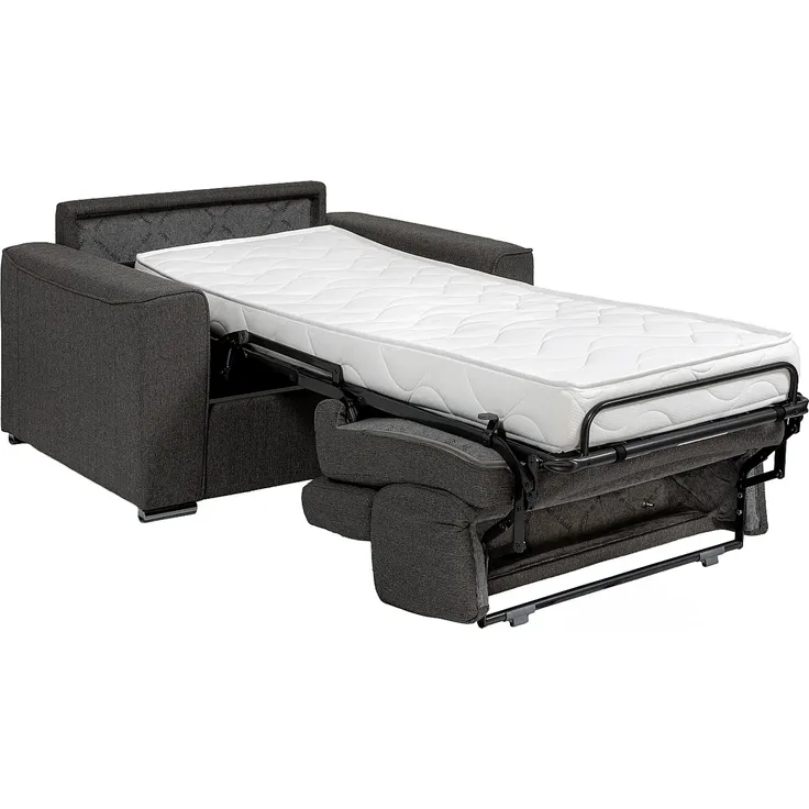 Vente-unique - VIZIR Sessel Stoff Beige - B 95 cm x H 105 cm85 cm x L 127 cm – Bild 3