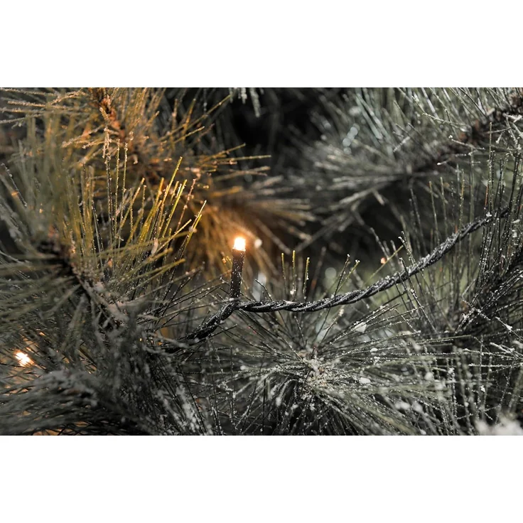 KONSTSMIDE No. 3641-810 LED Lichterkette Glimmereffekt 160 bernsteinfarbene Dioden IP44 – Bild 2