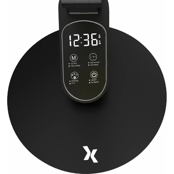 Maxcom LED Schreibtischleuchte ML 5100 Artis Schwarz 10W Schwarz – Bild 4