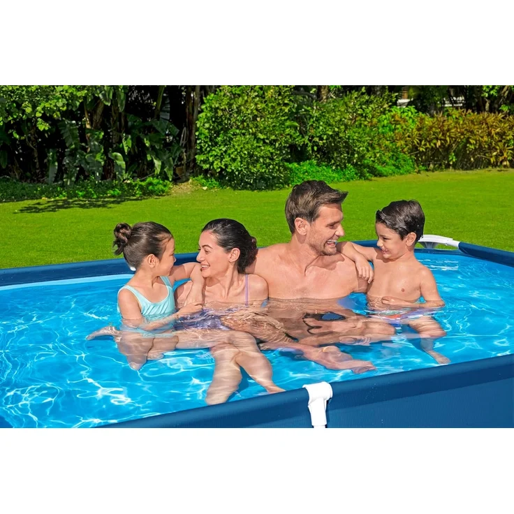 Steel Pro™ Frame Pool ohne Pumpe 259 x 170 x 61 cm, dunkelblau, eckig – Bild 10
