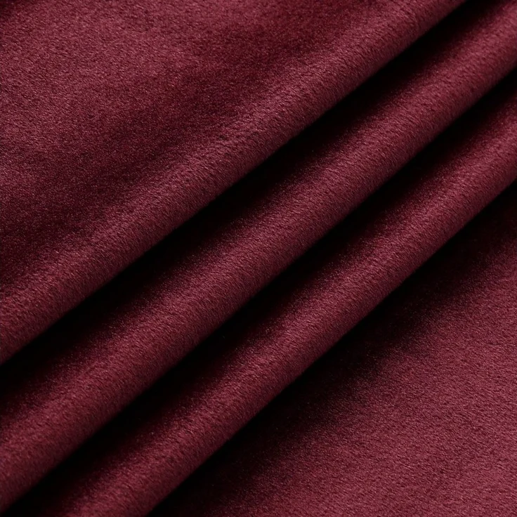Beautex Verdunkelungsvorhang Samt Vorhang Kräuselband U-Band Gardine Velvet abdunkelnd (1 St), Hakenaufhängung, abdunkelnd – Bild 3