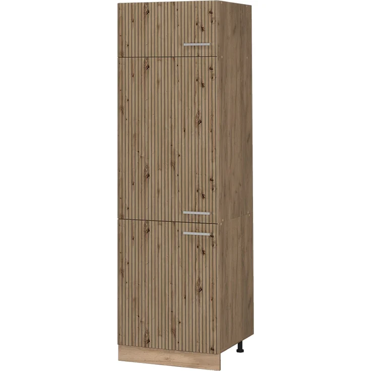 Kühlumbauschrank R-Line Artisan-Eiche 60 cm Vicco – Bild 1