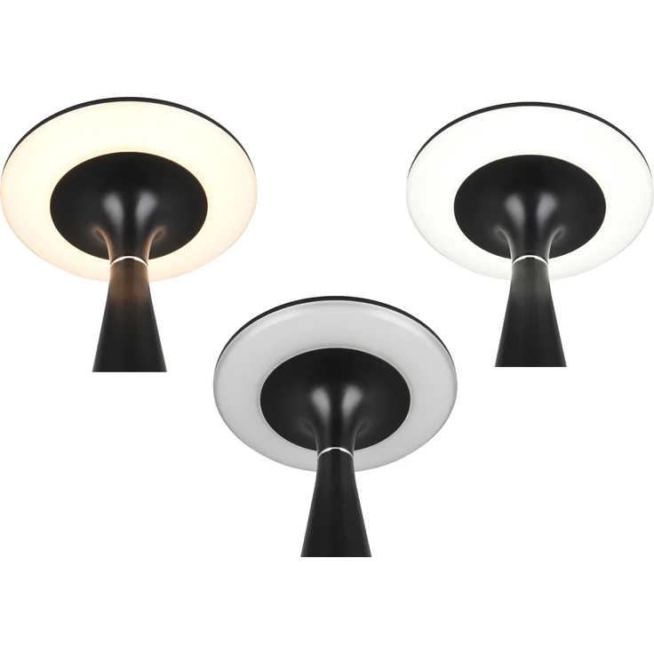 TRIO Leuchten LED Tischleuchte TORREZ, Dimmfunktion, USB-Ladefunktion, LED fest integriert, warmweiß - kaltweiß, in-Outdoor Akku Tischlampe mit USB-C, dimmbar, Lichtfarbe einstellbar – Bild 6