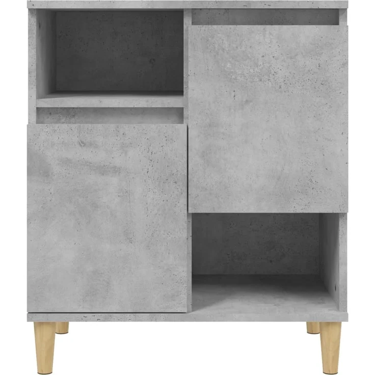 Sideboard, Kommode Betongrau 60 x 35 x 70 cm Holzwerkstoff – Bild 6